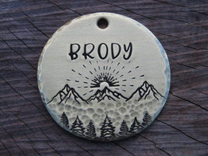 Native Wolf Pet Tags KYRO