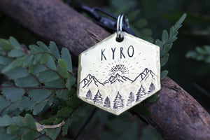 Native Wolf Pet Tags KYRO