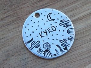 Native Wolf Pet Tags KYRO