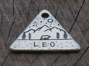 Native Wolf Pet Tags LEO