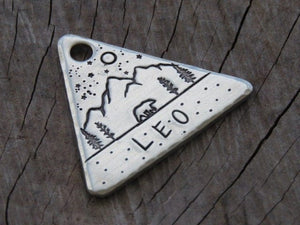 Native Wolf Pet Tags LEO