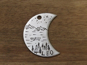 Native Wolf Pet Tags LEO