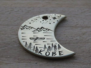 Native Wolf Pet Tags LEO