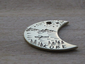 Native Wolf Pet Tags LEO