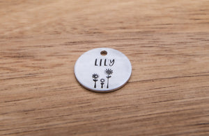 Native Wolf Pet Tags LILY