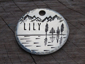 Native Wolf Pet Tags LILY