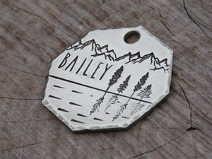 Native Wolf Pet Tags LILY