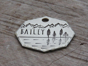 Native Wolf Pet Tags LILY