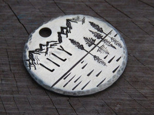 Native Wolf Pet Tags LILY