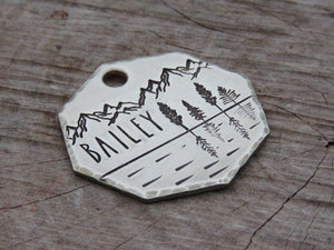 Native Wolf Pet Tags LILY