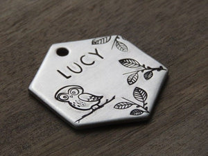 Native Wolf Pet Tags LUCY