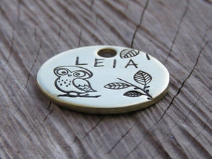 Native Wolf Pet Tags LUCY