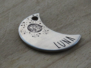 Native Wolf Pet Tags LUNA