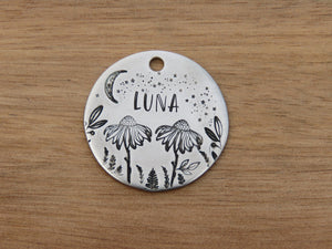Native Wolf Pet Tags LUNA