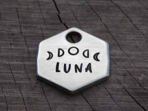 Native Wolf Pet Tags LUNA