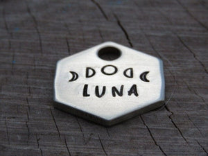 Native Wolf Pet Tags LUNA
