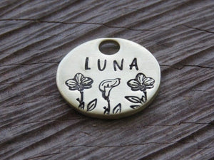 Native Wolf Pet Tags LUNA