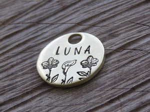 Native Wolf Pet Tags LUNA