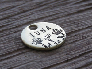 Native Wolf Pet Tags LUNA