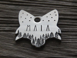 Native Wolf Pet Tags MAIA