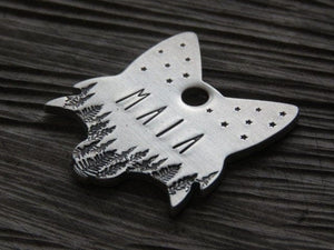 Native Wolf Pet Tags MAIA