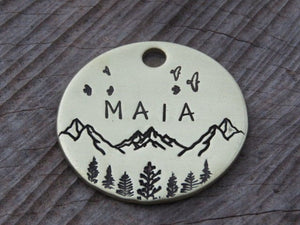 Native Wolf Pet Tags MAIA