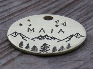 Native Wolf Pet Tags MAIA