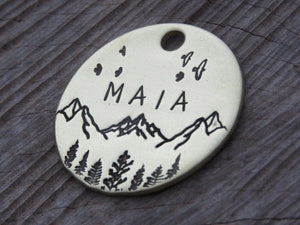 Native Wolf Pet Tags MAIA