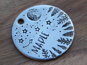 Native Wolf Pet Tags MAPLE