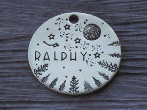 Native Wolf Pet Tags MAPLE