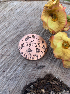 Native Wolf Pet Tags MAPLE