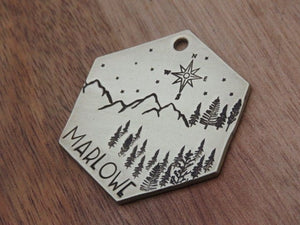 Native Wolf Pet Tags MARLOWE