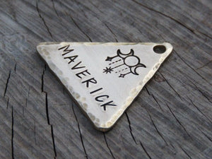 Native Wolf Pet Tags MAVERICK