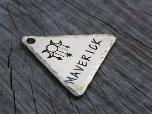 Native Wolf Pet Tags MAVERICK