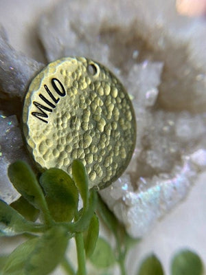 Native Wolf Pet Tags MILO