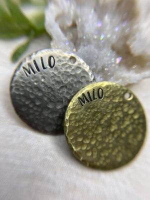 Native Wolf Pet Tags MILO