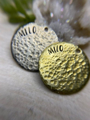 Native Wolf Pet Tags MILO
