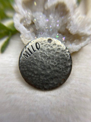 Native Wolf Pet Tags MILO