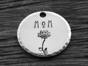 Native Wolf Pet Tags MOM