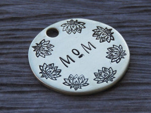 Native Wolf Pet Tags MOM