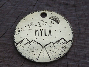 Native Wolf Pet Tags MYLA