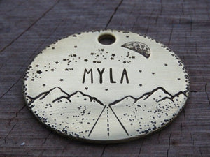 Native Wolf Pet Tags MYLA