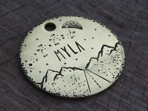 Native Wolf Pet Tags MYLA