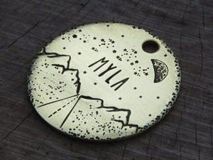 Native Wolf Pet Tags MYLA