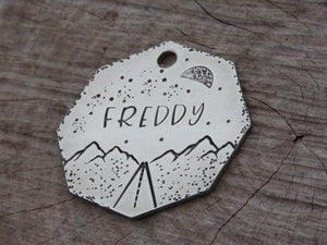 Native Wolf Pet Tags MYLA