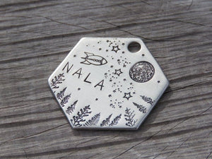 Native Wolf Pet Tags NALA