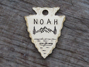 Native Wolf Pet Tags NOAH