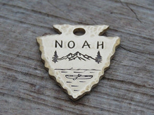 Native Wolf Pet Tags NOAH