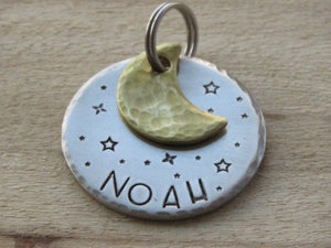Native Wolf Pet Tags NOAH (DOUBLE)