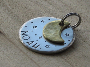 Native Wolf Pet Tags NOAH (DOUBLE)